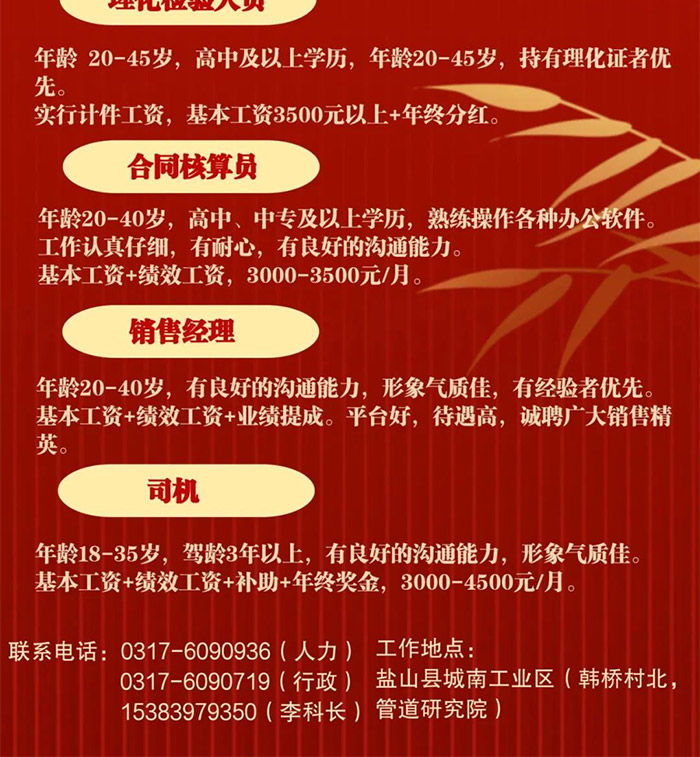 沧州商场招工最新招聘信息